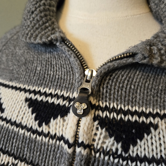 Aritzia TNA 100% Wool Cowichan Style Sweater - Picture 2 of 7